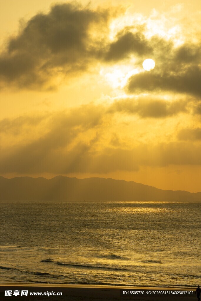 海边日落美景