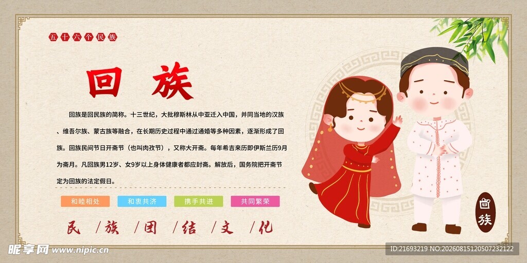 回族传统服饰文化展示