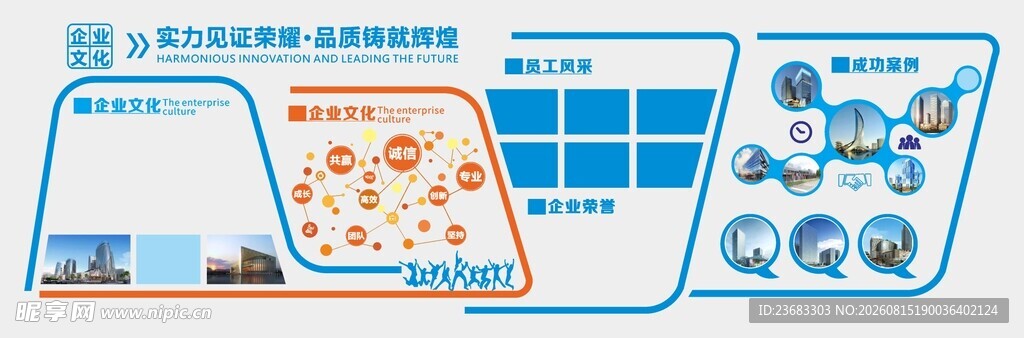 企业文化墙宣传栏素材