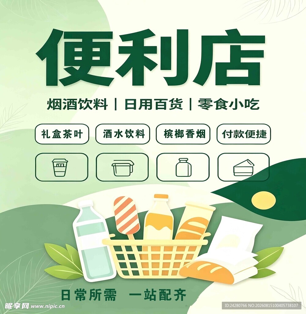 便利店一站式购物优惠活动