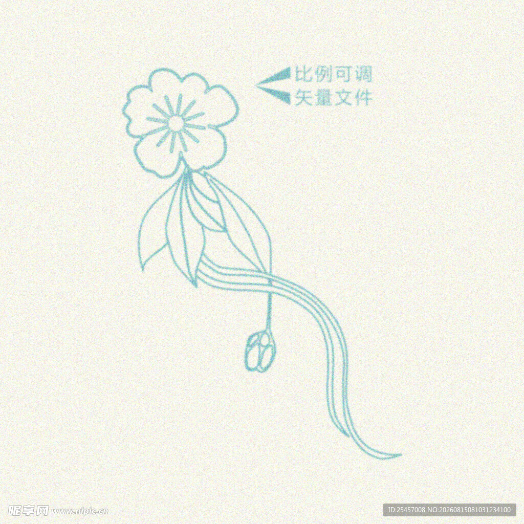 描花素材