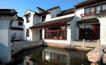 江南水乡中式庭院建筑