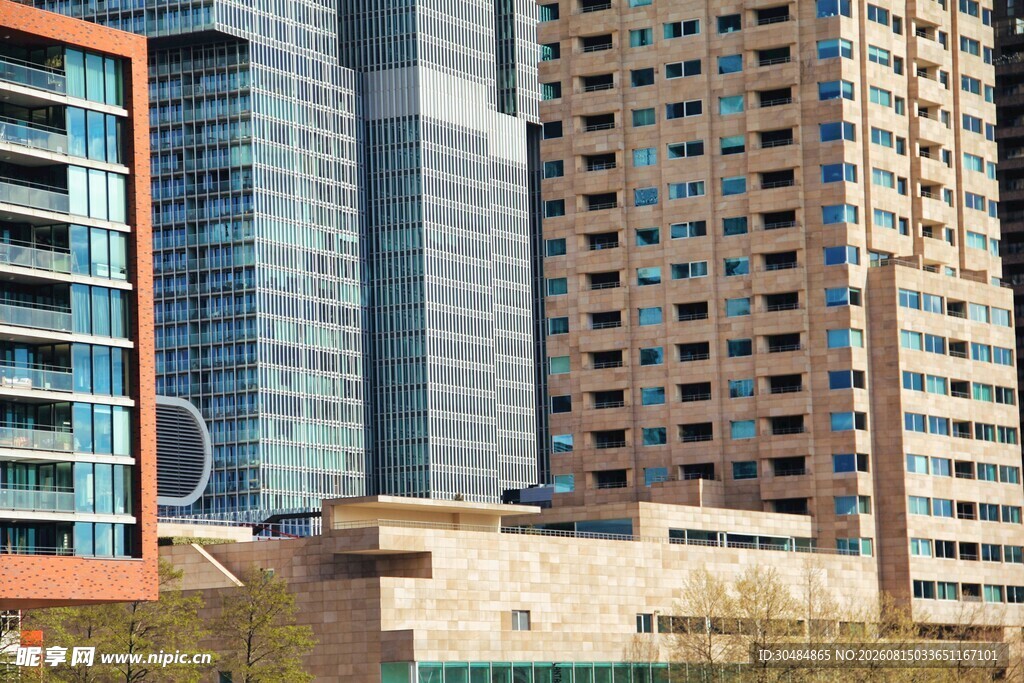 城市高楼景观