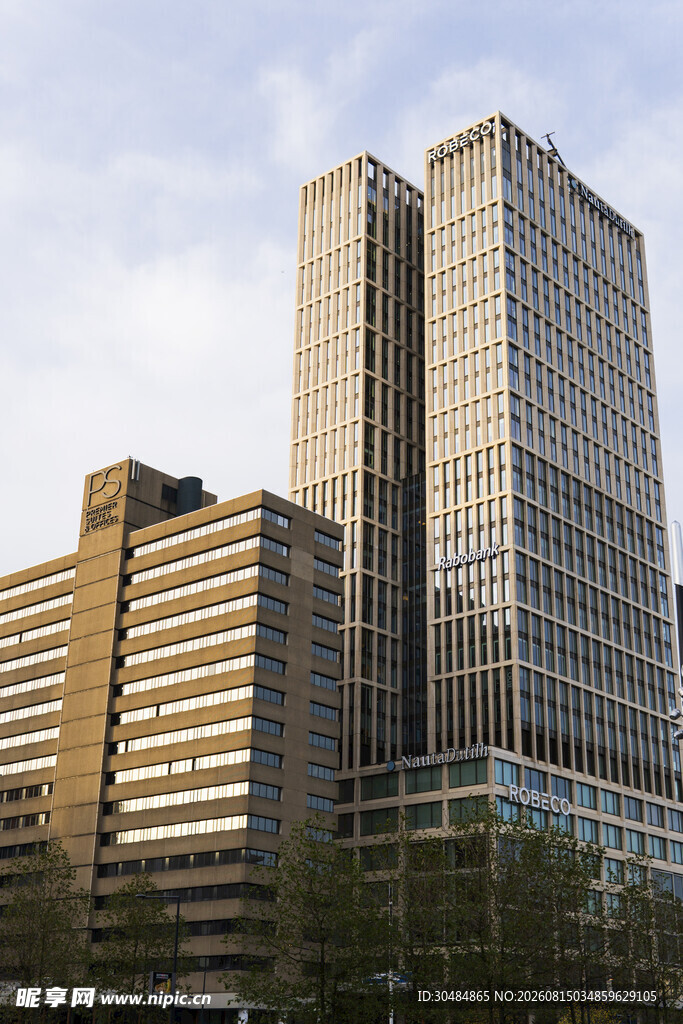 现代都市高楼景观