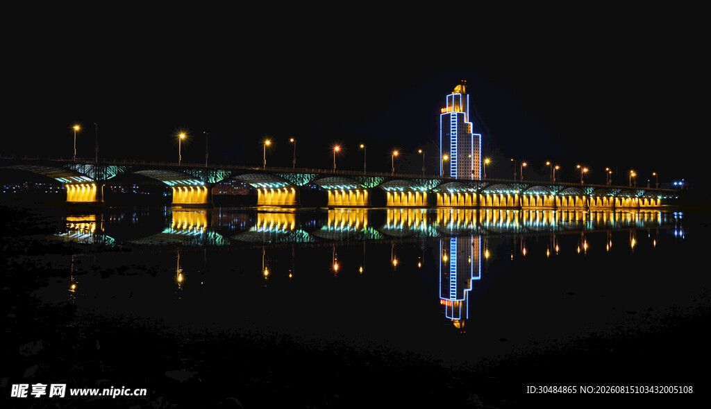 龙潭桥夜景