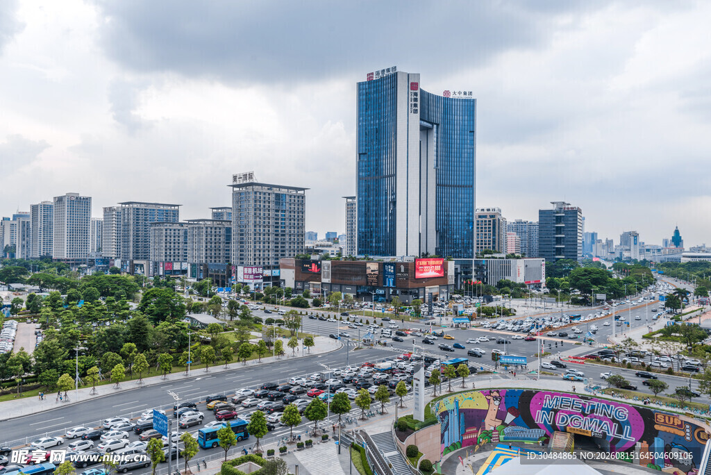 东莞鸿福路景观