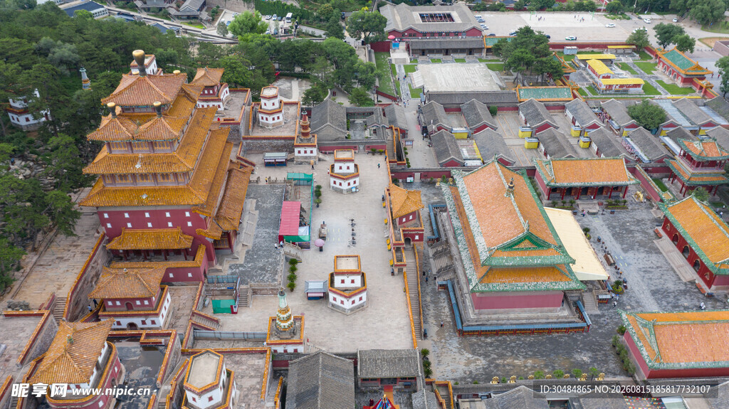 承德普宁寺古建筑
