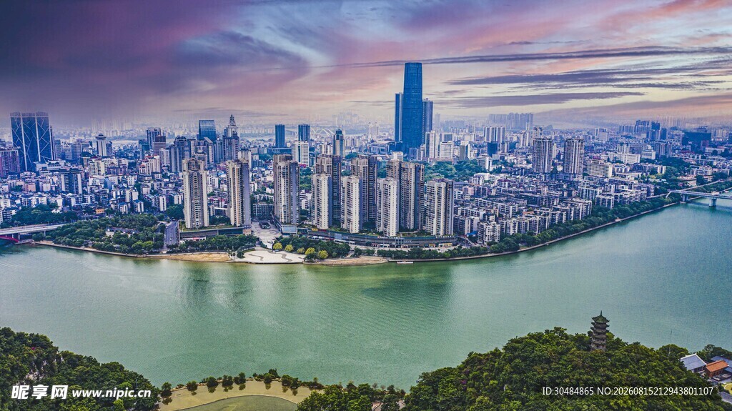 柳州壮丽天际线景观
