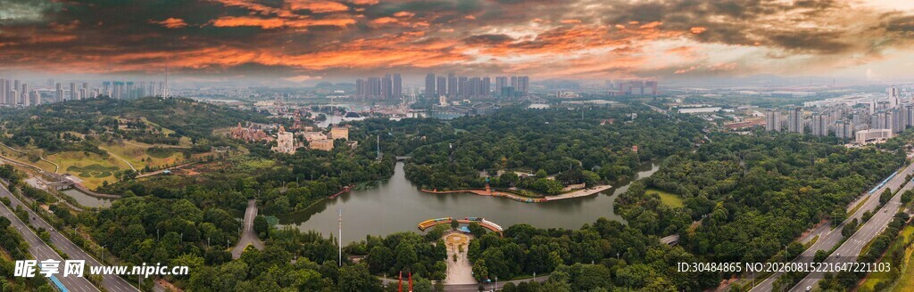 广西柳州园博园全景景区