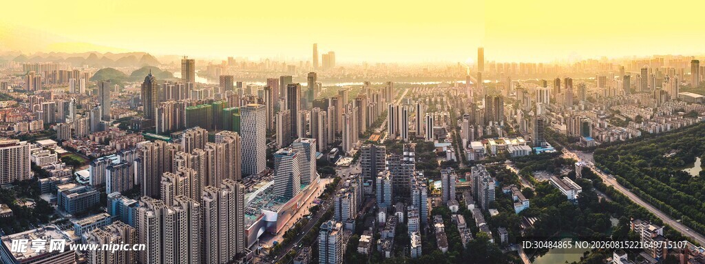 广西柳州城市风光