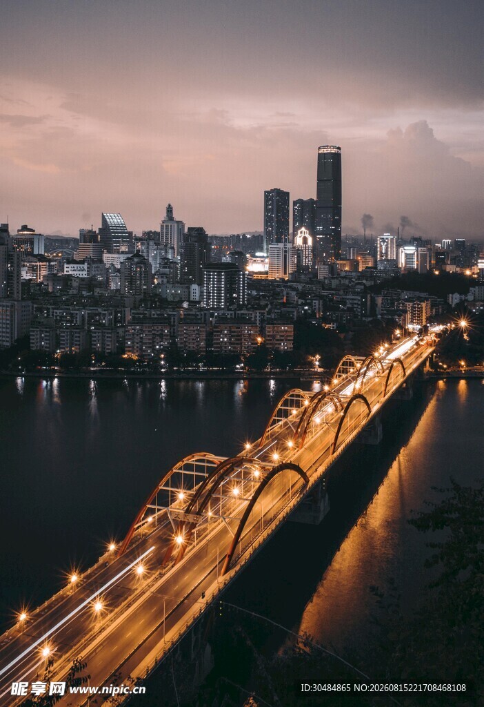 广西柳州城市风光