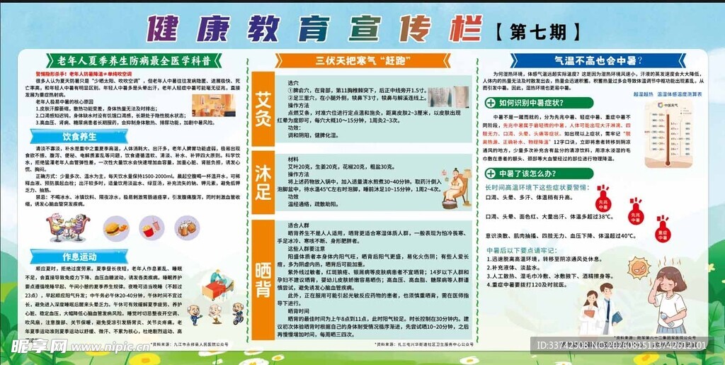 健康素养知识宣传海报