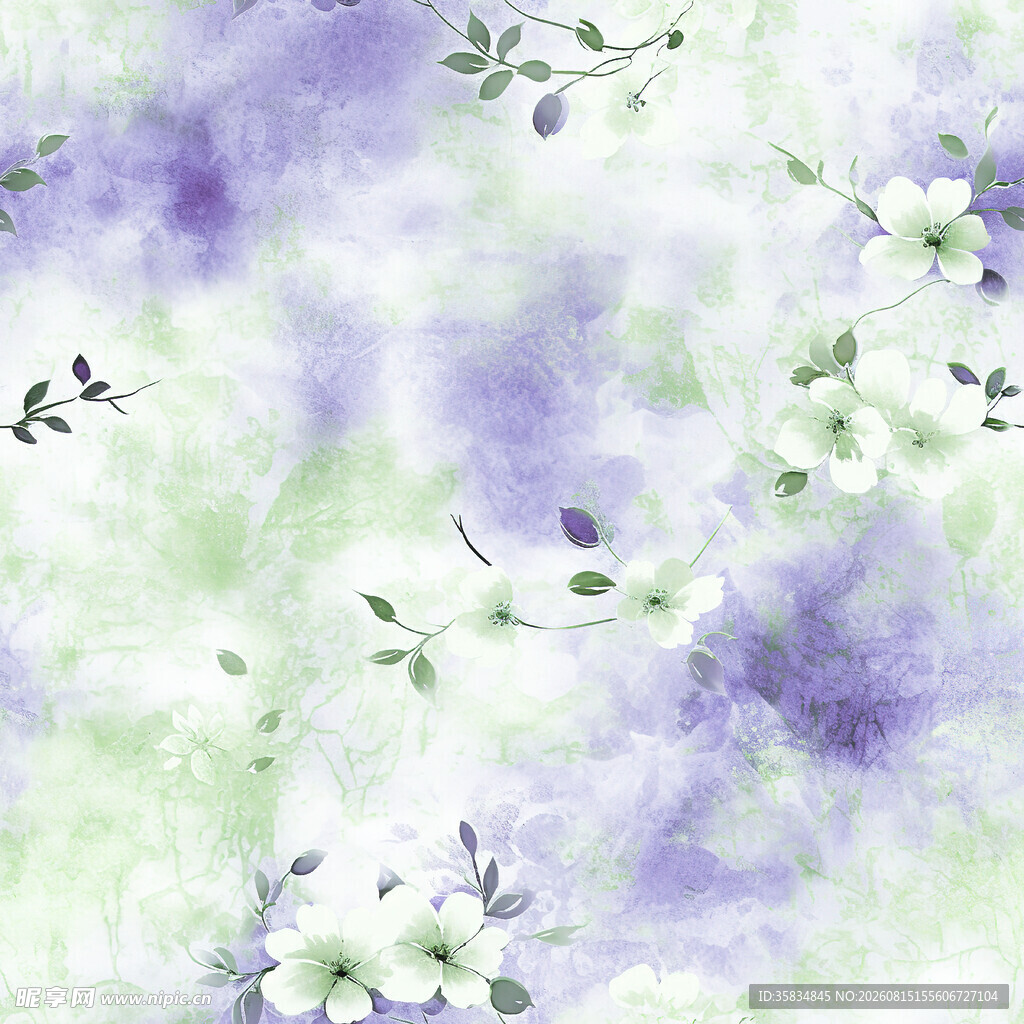 水彩 花卉