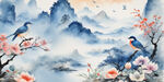 国画水墨画