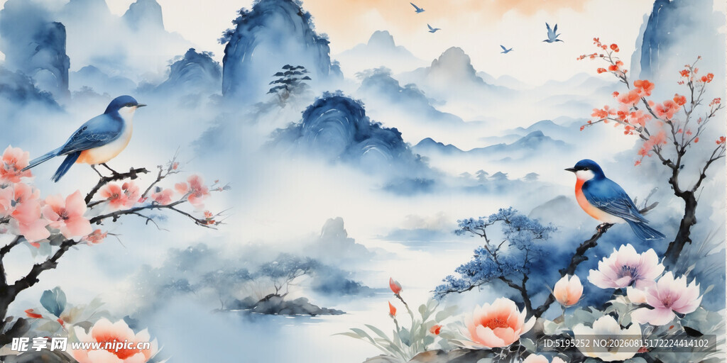 国画水墨画