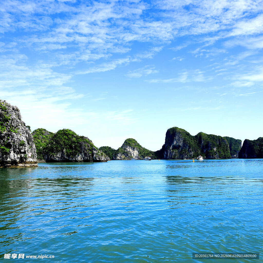 海上喀斯特美景