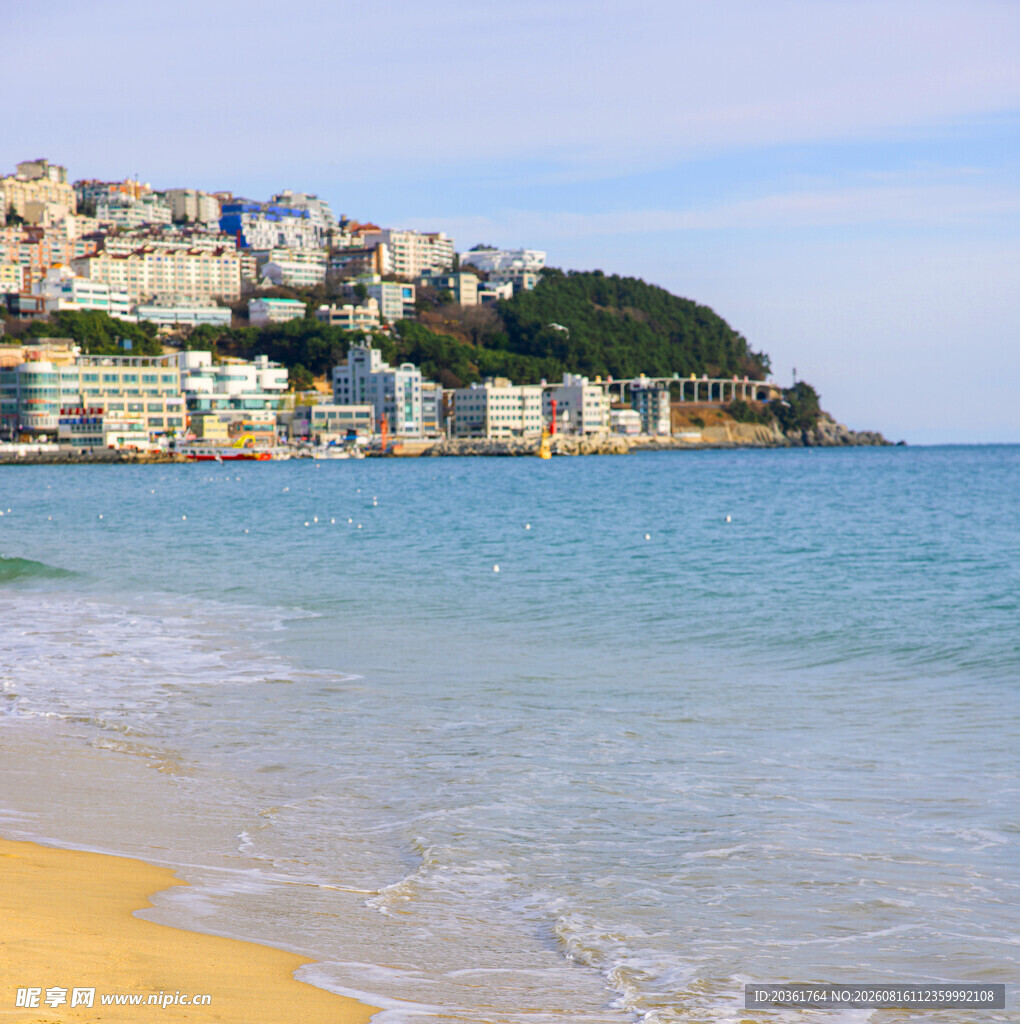 海滨小镇美景