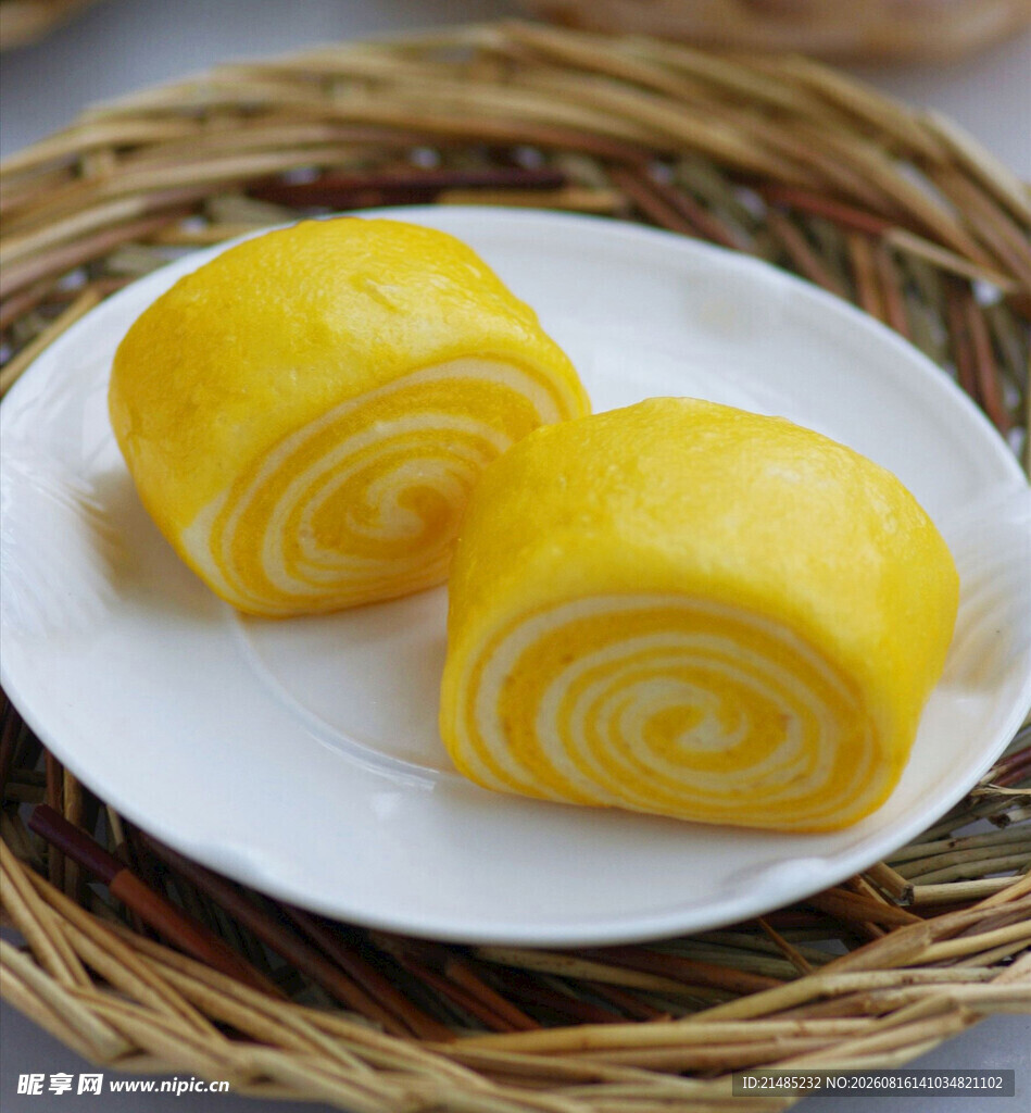 美味双色南瓜馒头