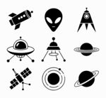 太空图标合集
