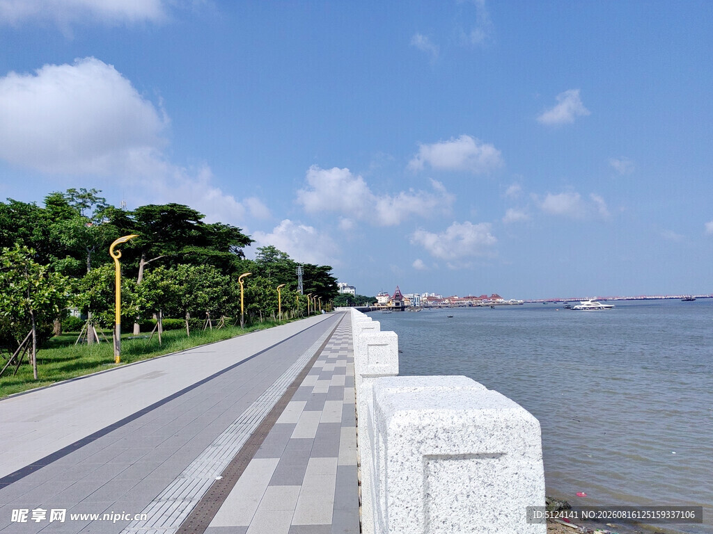 海滨步道风景