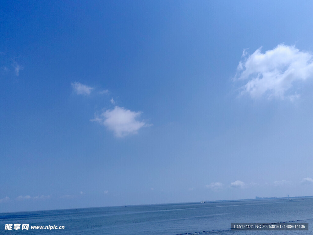 碧海蓝天海景风光
