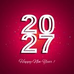 2027新年祝福海报