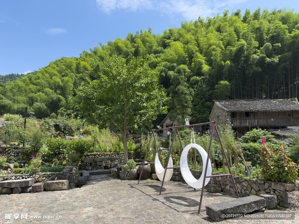乡村庭院美景