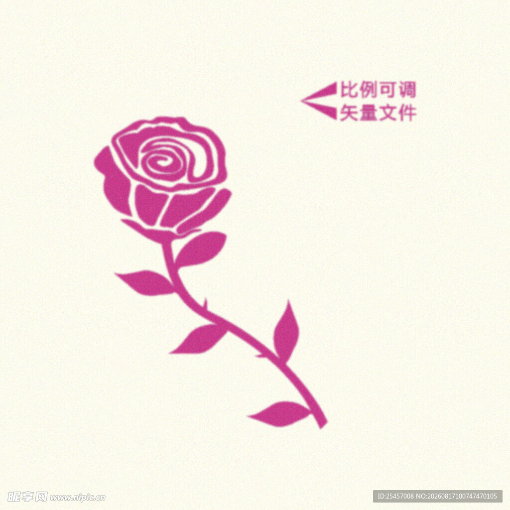 单枝玫瑰