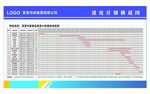 工地项目施工进度计划横道图