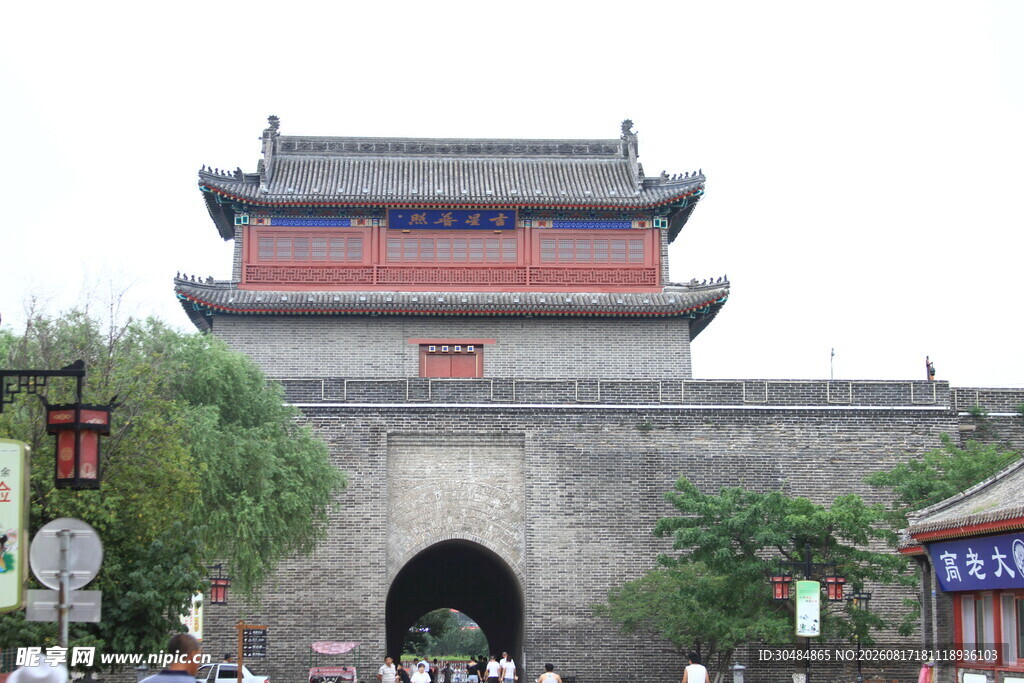 古城楼建筑景观