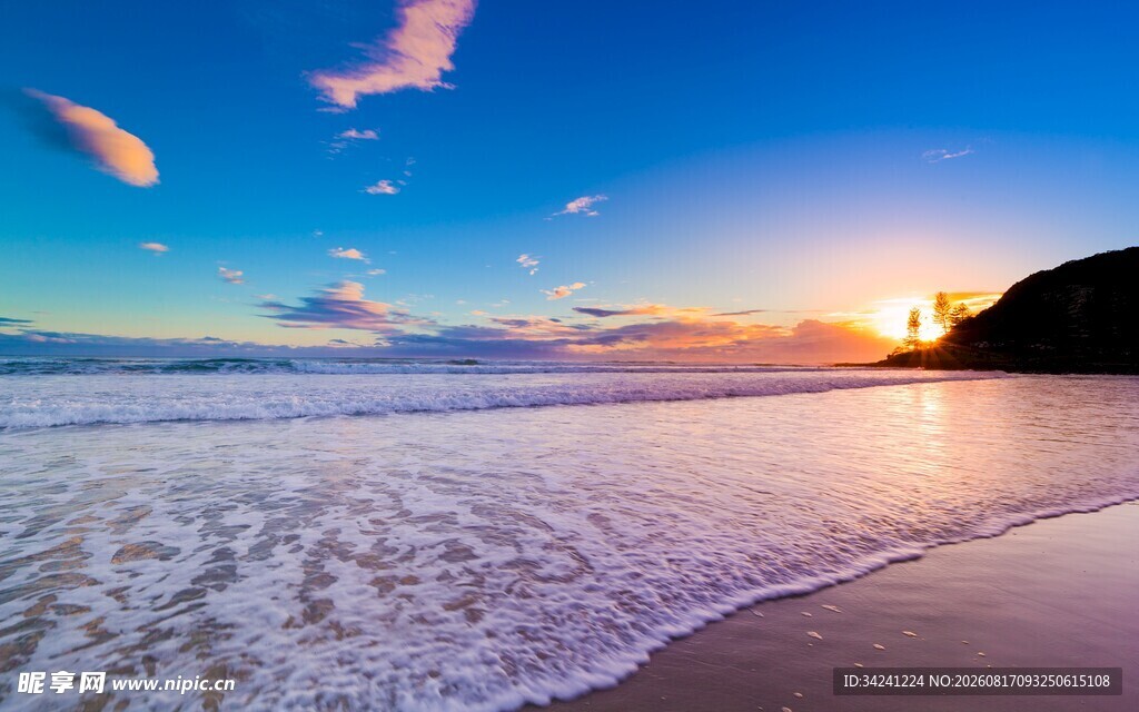 海边日落美景