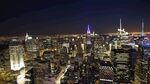 纽约城市璀璨夜景