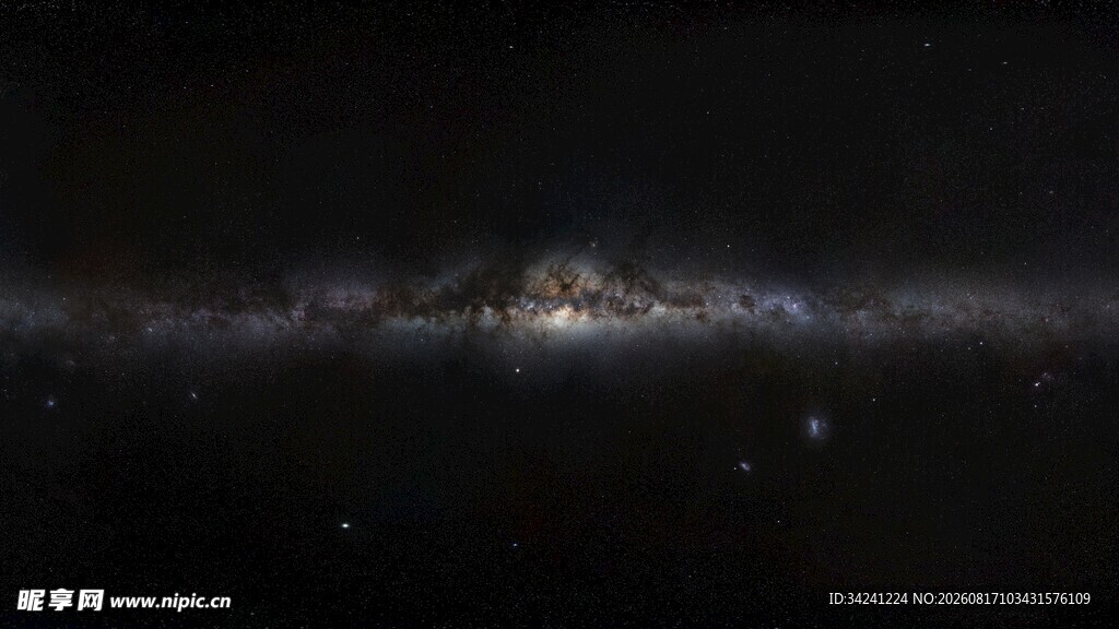 宇宙星空的璀璨壮丽景象