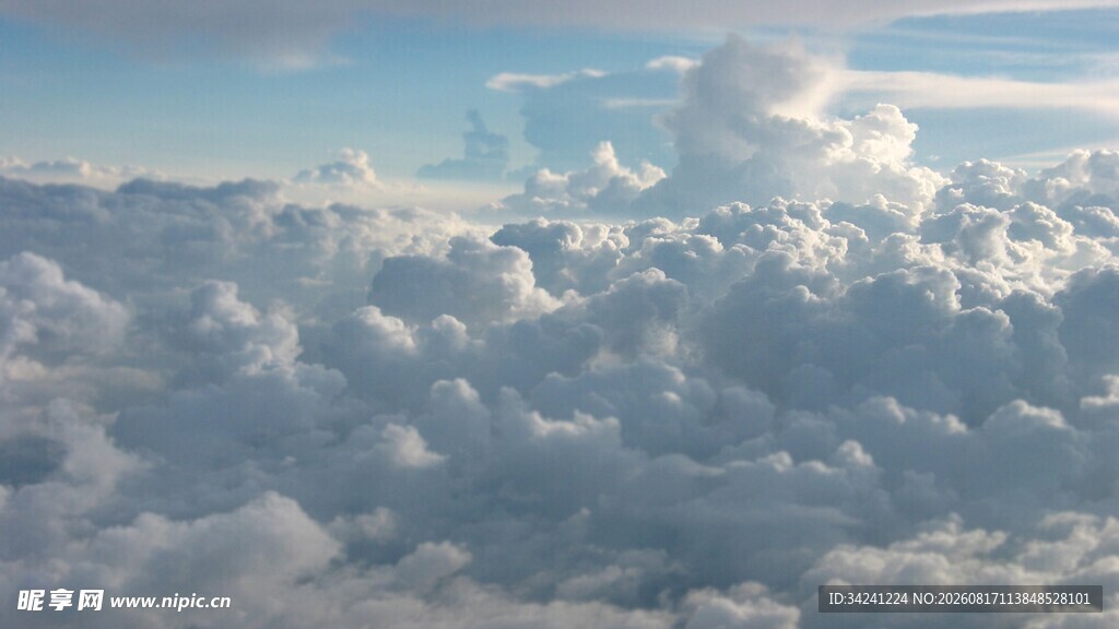 高空云海美景