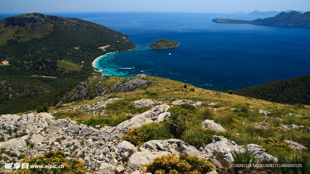 俯瞰山海美景