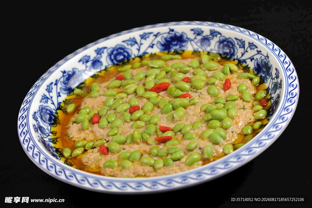 毛豆蒸蛋