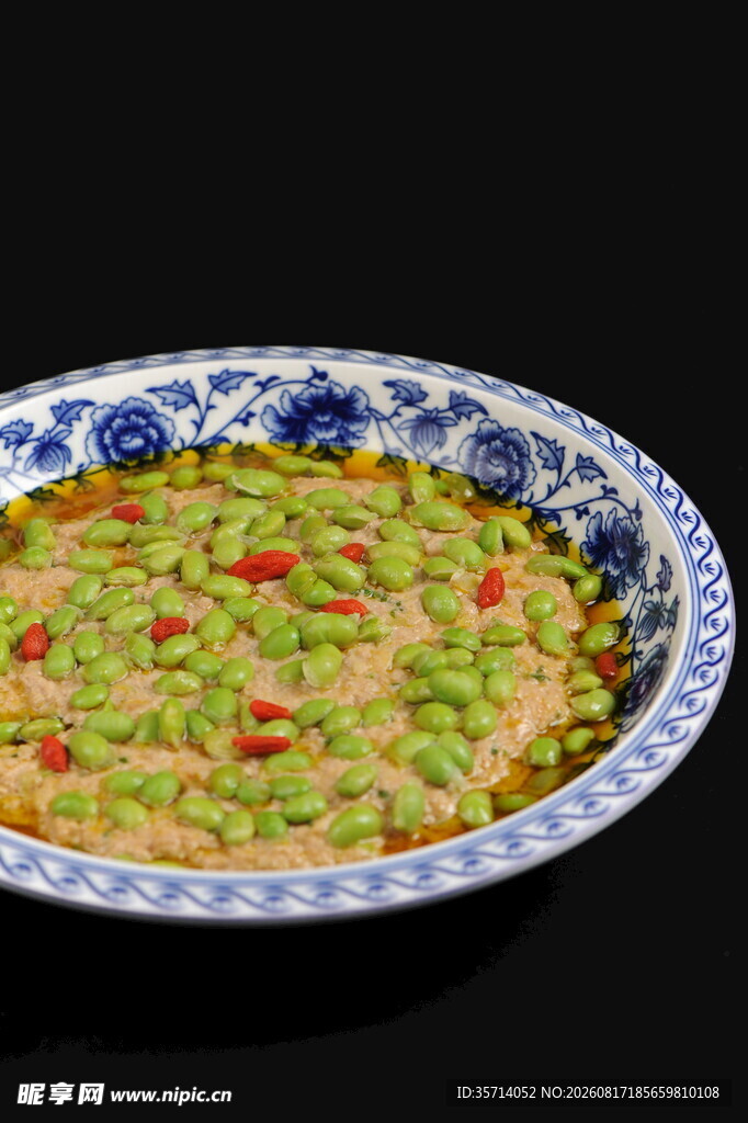 毛豆蒸蛋