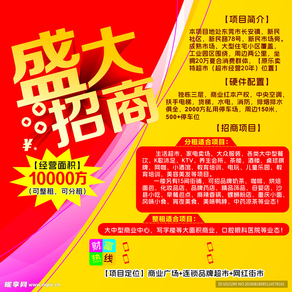 盛大招商海报