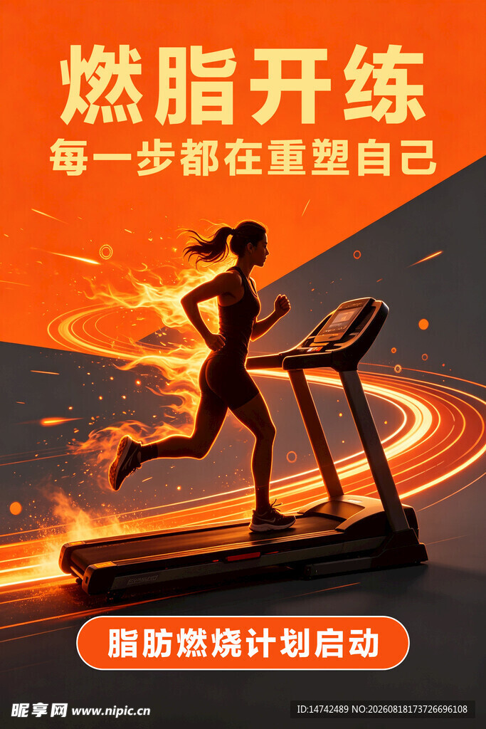 健身房海报