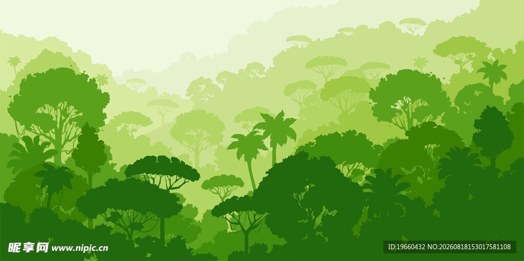 丛林背景