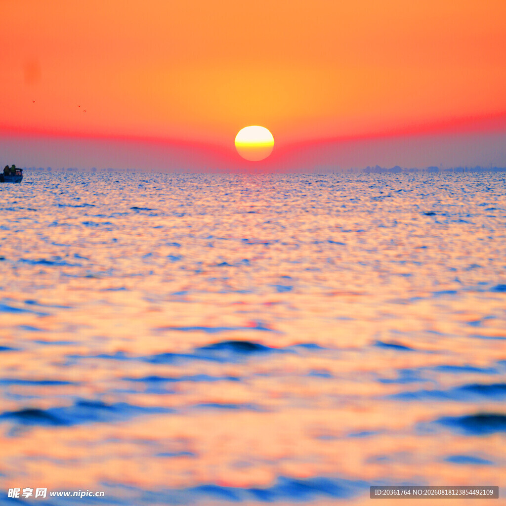 海上日落美景
