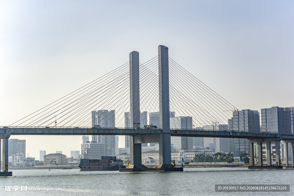 珠海城市地标横琴大桥