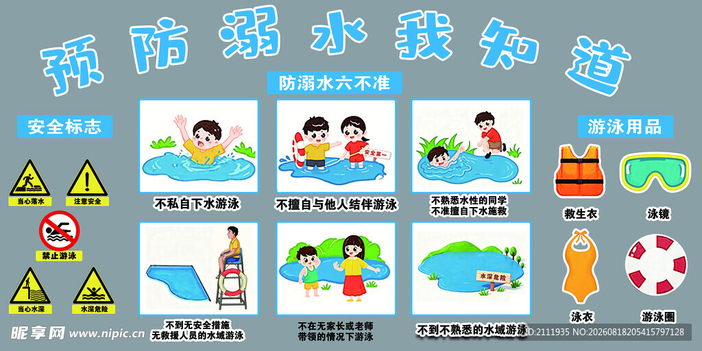 预防溺水我知道
