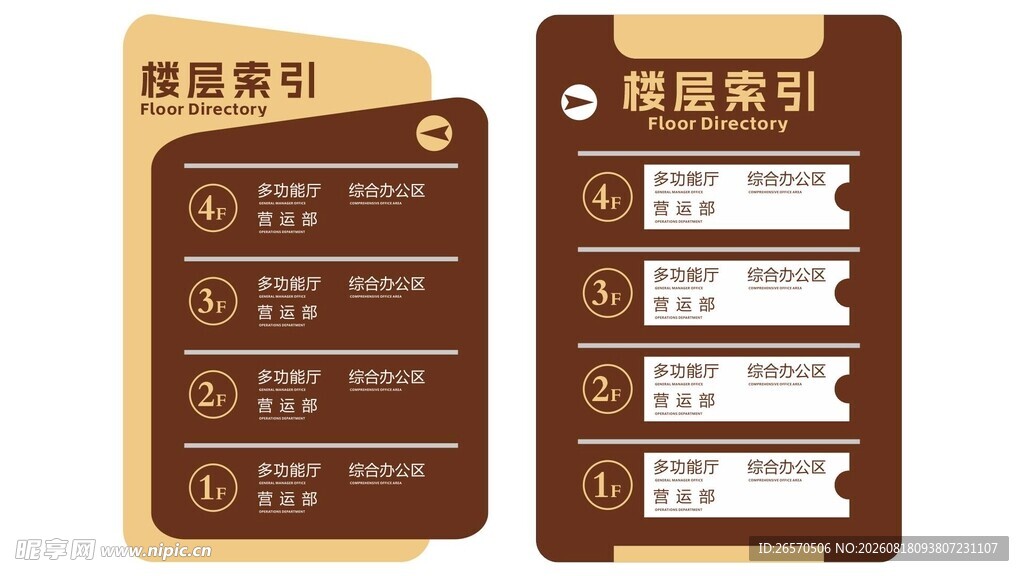 楼层索引