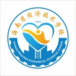 海南省 经济 技术 学校 校徽