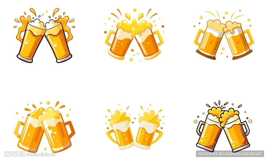 啤酒主题贴纸