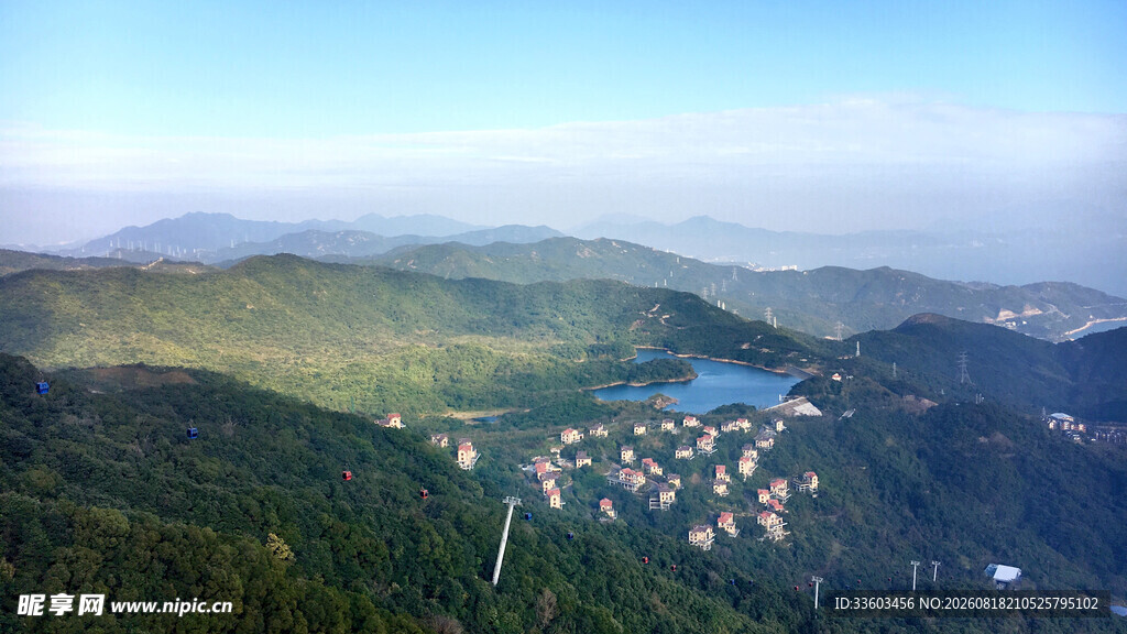 山间村落美景