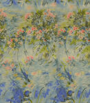 梵高风格花卉图案画作