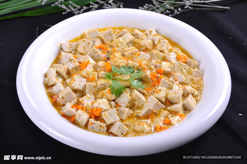 蟹粉烩豆腐