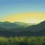 山野插画